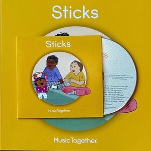 Music Together Sticks Collection - Sheet Music Book & CD